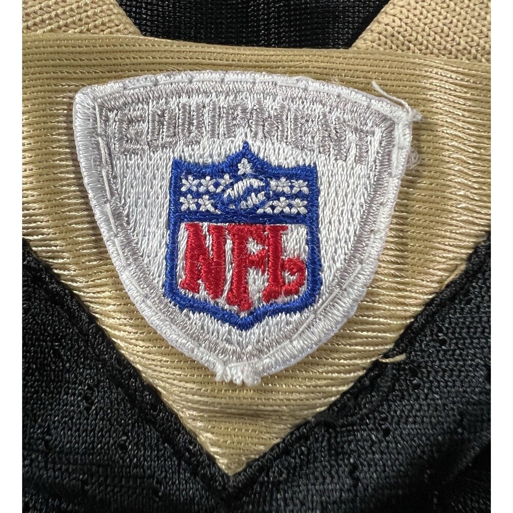 Reggie Bush Reebok #25 New Orleans Saints Black Jersey Youth XL(18-20) - Picture 10 of 13